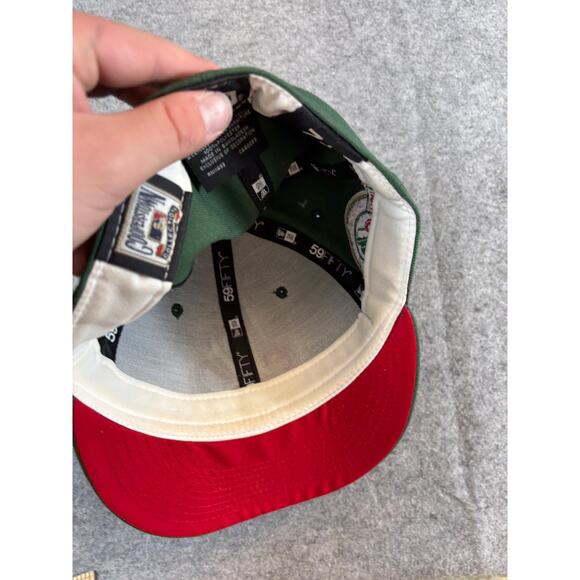 New Era 59Fifty Montreal Expos 1982 All Star Game Fitted Hat 7 1/8 Dark Green - Picture 6 of 6